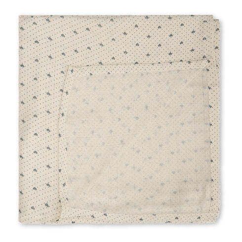 Jana Muslin Swaddle 有機棉紗巾 – Lots of Love Sky