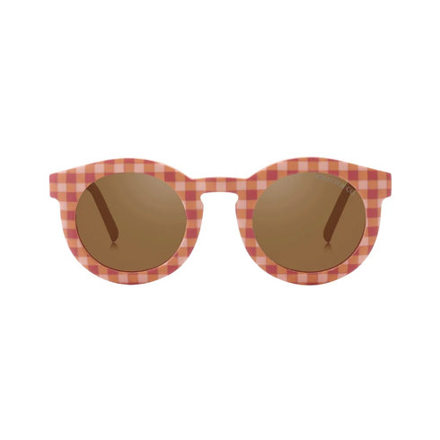 Classic Adults Sustainable Polarized Sunglasses 成人太陽眼鏡 - Sunset Gingham