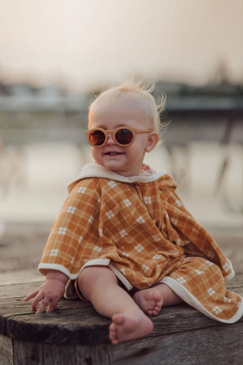Classic Child Sustainable Polarized Sunglasses 小童太陽眼鏡 - Buckwheat