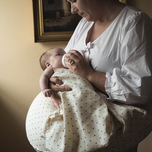 Jana Muslin Swaddle 有機棉紗巾 – Lots of Love Sky