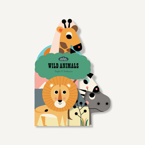 Bookscape Board Books: Wild Animals 硬頁書