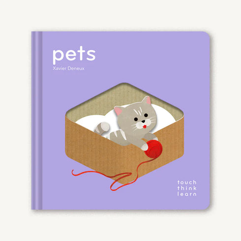 TouchThinkLearn: Pets 觸感硬頁書