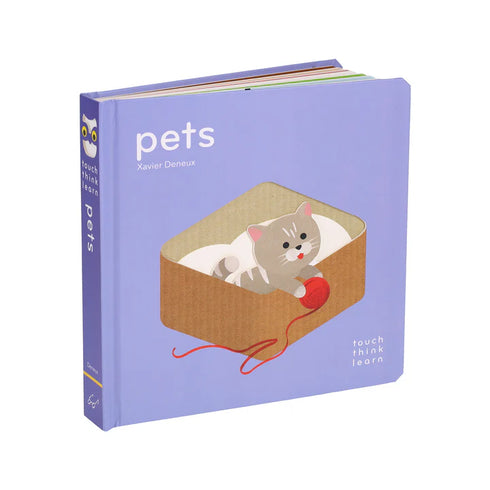 TouchThinkLearn: Pets 觸感硬頁書