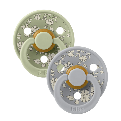 BIBS x Liberty Colour 天然橡膠奶嘴 - Capel & Sage Mix