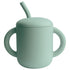 Silicone Training Cup with Straw