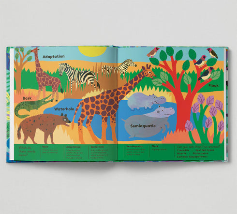 Animal Words for Little Zoologists 精裝書