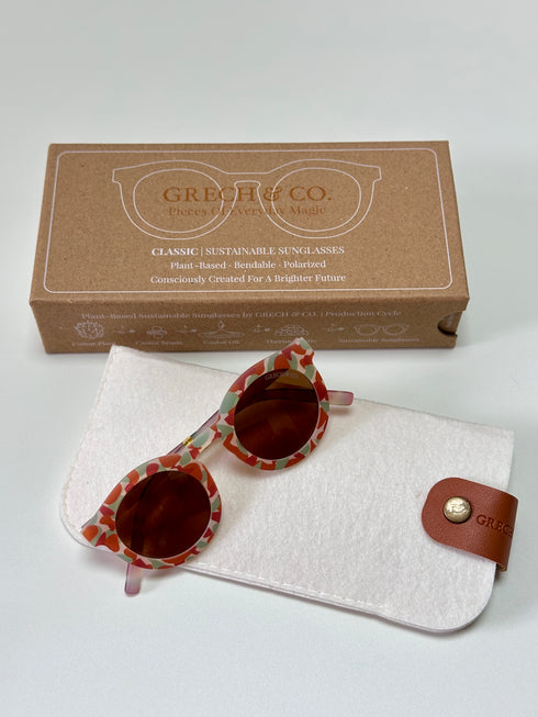 Classic Baby Polarized Sunglasses 嬰兒太陽眼鏡 - Tribal Tortoise