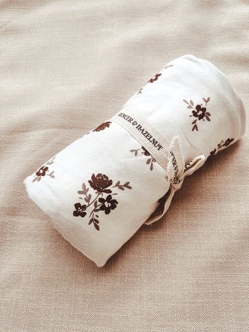 Bamboo Jersey Swaddle 包巾 - Secret Garden