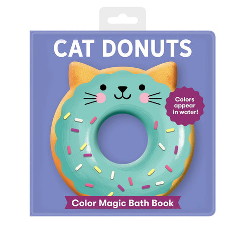Cat Donuts Bath Book 洗澡書