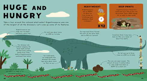 My First Book of Dinosaur Comparisons 精裝書