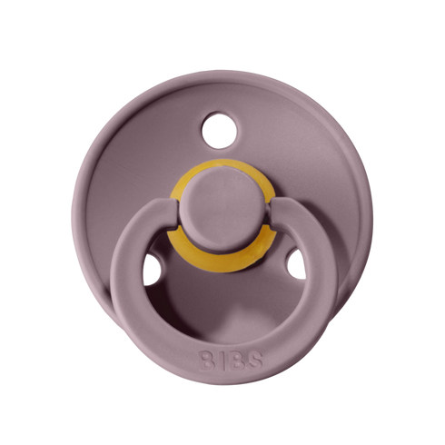 Bibs Colour 天然橡膠奶嘴 - Dusky Lilac & Heather - size 1