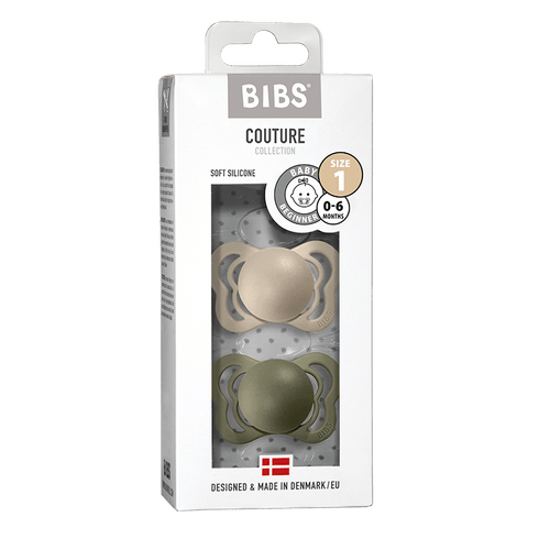 Bibs Couture 天然橡膠奶嘴 Vanilla & Olive