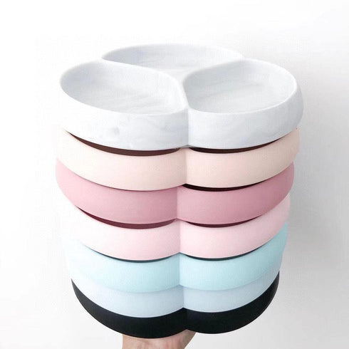 Silicone Suction Plate 矽膠吸盤碟 - Seafoam