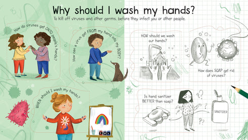 First Questions and Answers: What is a Virus? 翻翻書