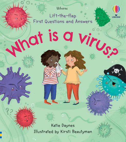 First Questions and Answers: What is a Virus? 翻翻書