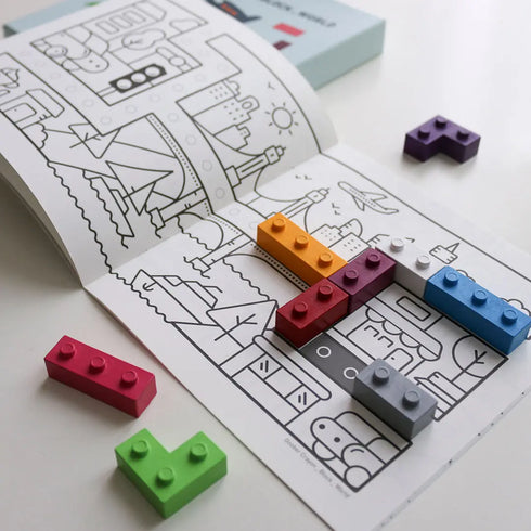 World Crayons 無毒不沾手蠟筆