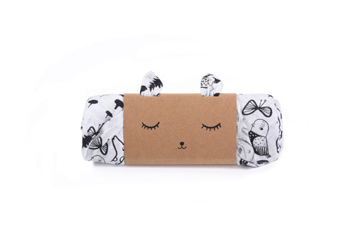 Organic Muslin Swaddle 有機棉紗巾 - Wild
