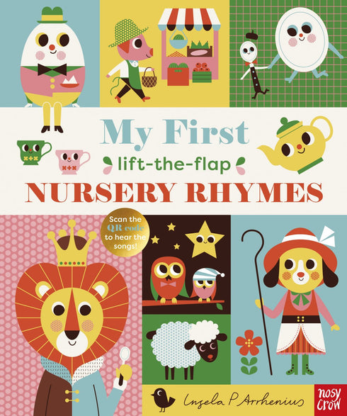 My First Lift-The-Flap Nursery Rhymes 翻翻書