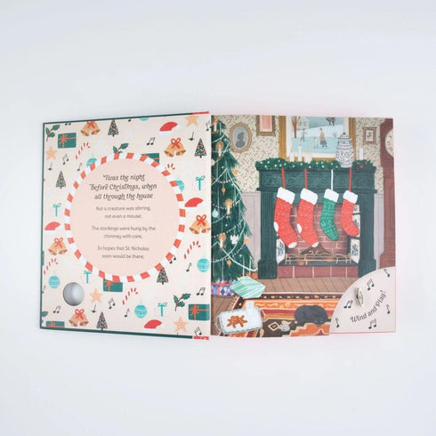 ‘Twas The Night Before Christmas 音樂盒故事書