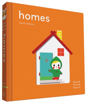 TouchThinkLearn: Homes 觸感硬頁書