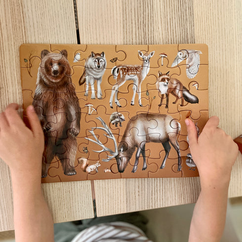 Woodland "Take Me With You Puzzle” 拼圖