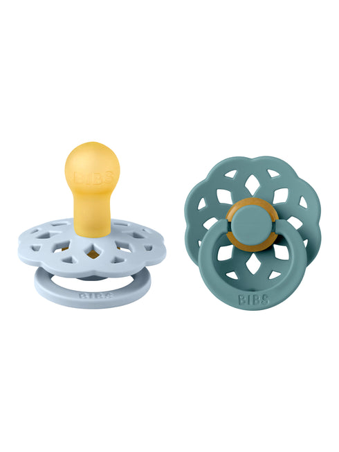 Bibs Boheme 天然橡膠奶嘴 - Baby Blue & Island Sea