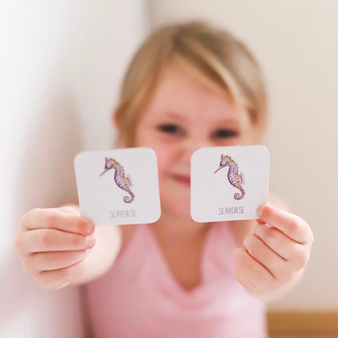 Memory Card Game 記憶遊戲卡 - Ocean