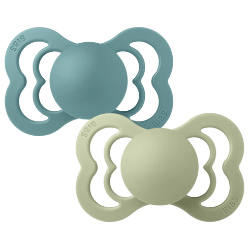 Bibs Supreme 天然橡膠奶嘴 - Island Sea & Sage