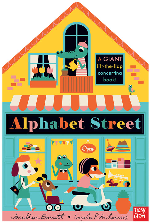 Alphabet Street 拉頁翻翻書