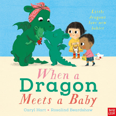 When a Dragon Meets a Baby 教養繪本精裝書
