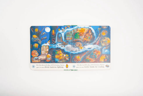 The Twelve Days of Christmas 硬頁書