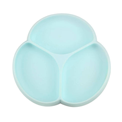 Silicone Suction Plate 矽膠吸盤碟 - Seafoam
